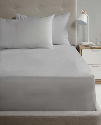 Deep Fitted Sheet - Silver