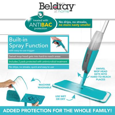 Beldray Antibac Spray Mop with Replacement Head
