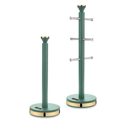 Tower Cavaletto Towel Pole and Mug Tree Set - Jade