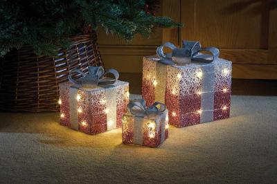 Pink Gift Boxes - Set of 3
