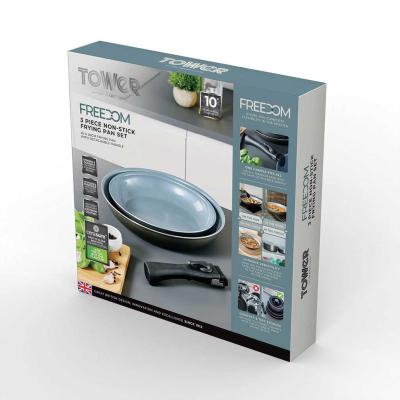 Tower Freedom 3 Piece Frying Pan Set