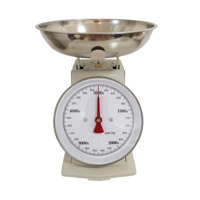 Simply Home Mechanical Kitchen Scales - Cream