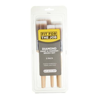 5 Piece Diamond Brush Set