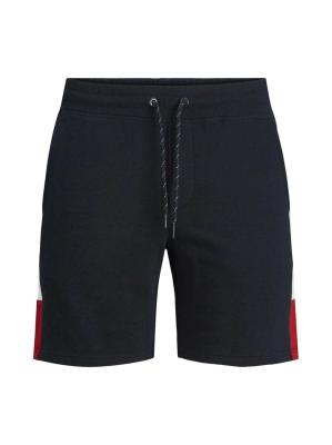 Jack & Jones Logo Block Sweat Shorts Navy 