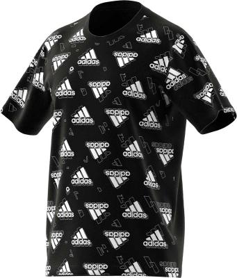 adidas GFX Logo T-Shirt - Black
