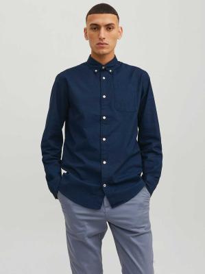 Jack & Jones Oxford Shirt - Navy Blazer