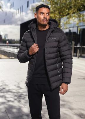Gym King Core Puffer Jacket - Black