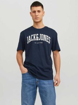 Jack & Jones Josh T-Shirt - Navy Blazer