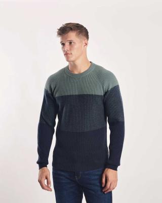 Diesel Dan Crew Knit Sweater - Green