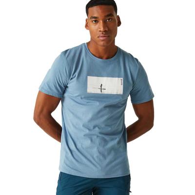 Regatta Breezed Logo T-Shirt - Coronet Blue