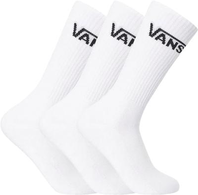 Vans 3 Pack Socks - White