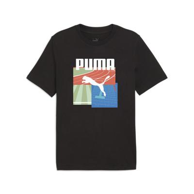 Puma Graphic Summer T-Shirt - Black