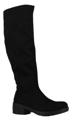 Sprox Lisa Knee High Boot - Black