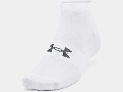 Under Armour Low Cut Socks - 3 Pack - White