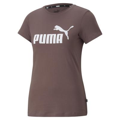 Puma Essentials Logo T-Shirt - Dusty Plum