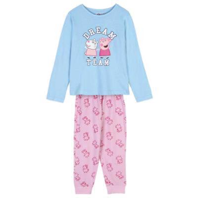 Peppa Pig Long Pyjamas - Pink/Blue