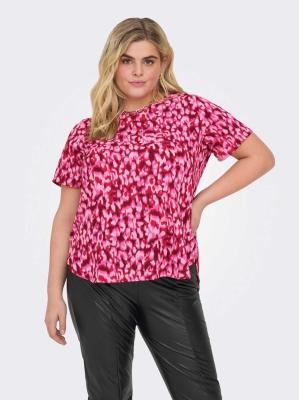 Only Carvica Life Top - Lipstick Red