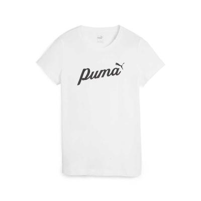 Puma Blossom Script T-Shirt - White