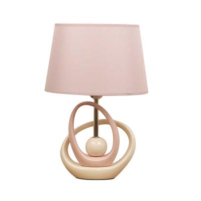Hestia Table Lamp - Pink/Cream