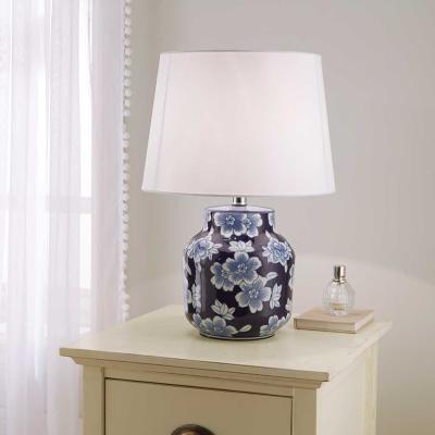 Loella Blue/White Table Lamp