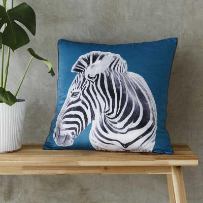 Zebra Filled Cushion 22x22