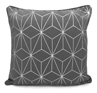 Moreno Cushion Cover 18 inch x 18 inch Charcoal