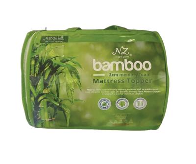 Bamboo Memory Foam Mattress Topper - 2cm