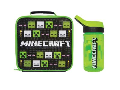 Minecraft Lunch Bag & Bottle