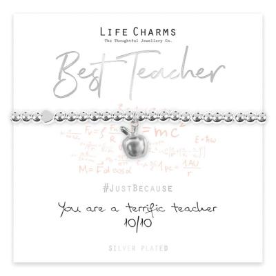 Just Because - You Are A Terrific Teacher Bracelet