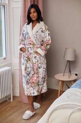 Luxury Dressing Gown - Off White
