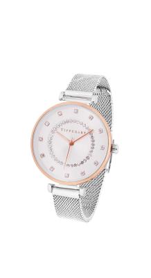 Tipperary Crystal Silver Watch