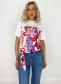 Indy Floral Tie T-Shirt - White