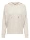 Only New Tessa Hooded Pullover - Pumice Stone