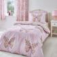 Catherine Lansfield Enchanted Butterfly Reversible Duvet Cover Set - Pink