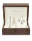 Sterling Silver Pendant, Earrings & Bracelet Boxed Set